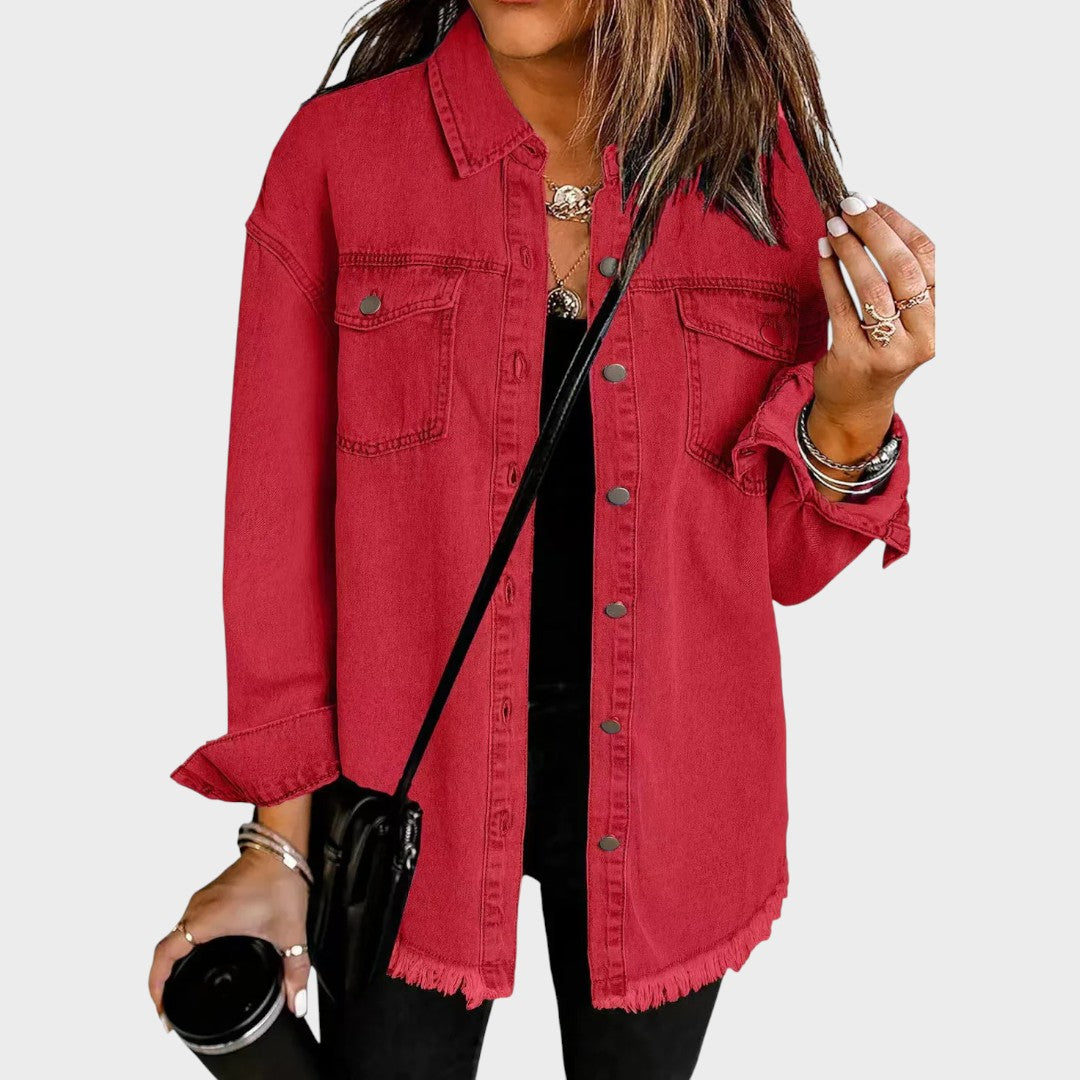 Ofelia | Camisa Estilo Chaqueta Vaquera