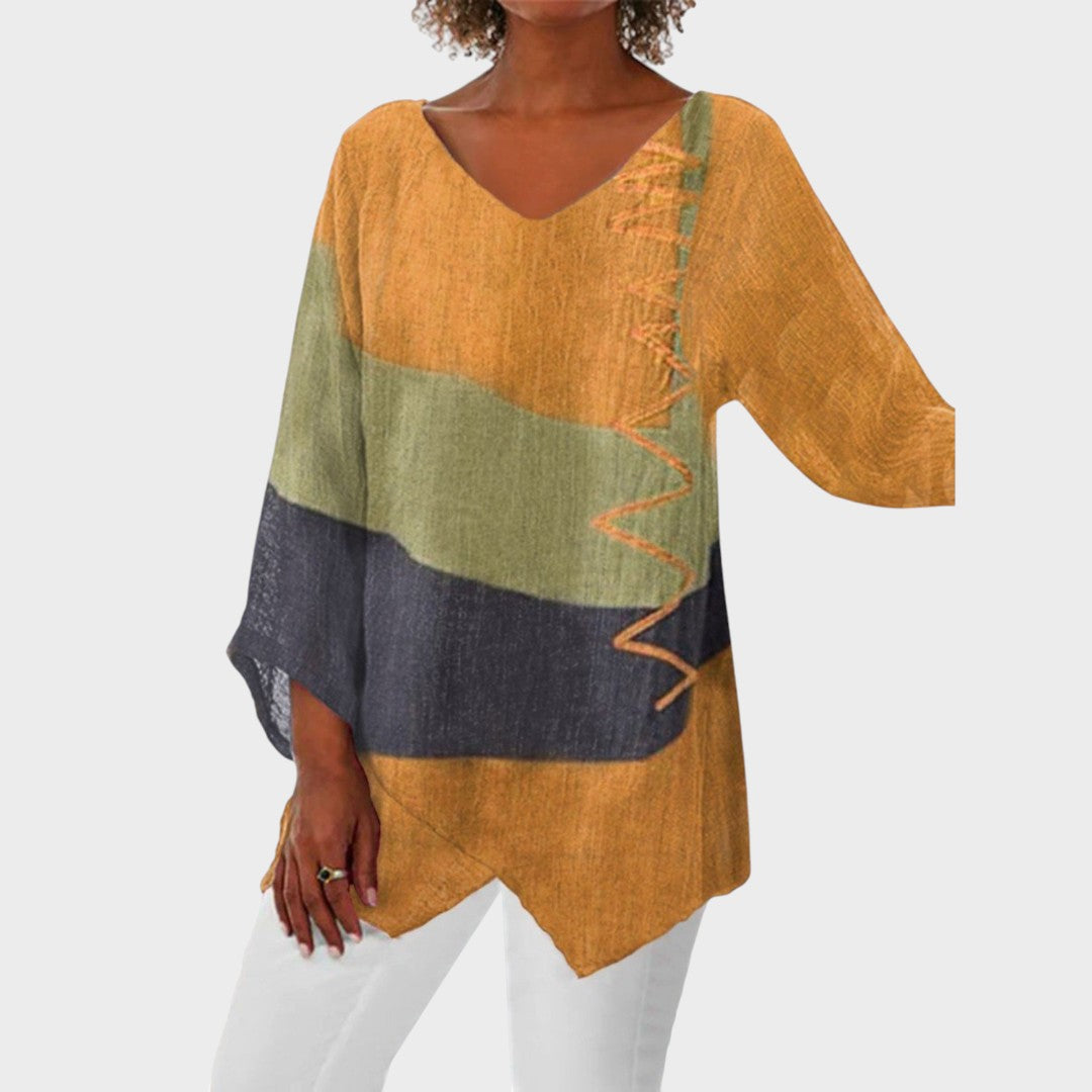 Thea | Blusa Cuello en V