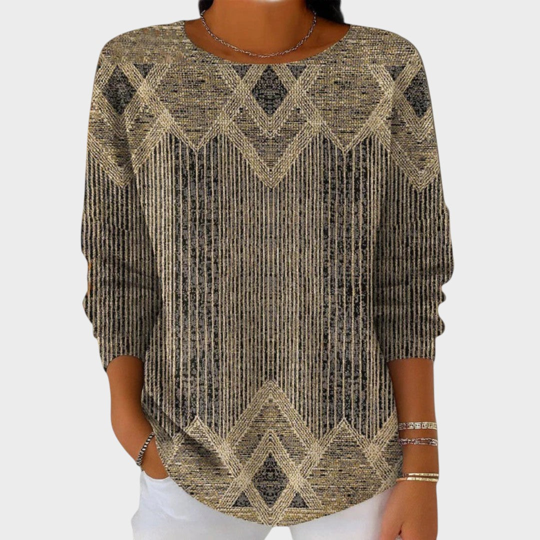 Margarita |  Blusa Vintage con Estampado