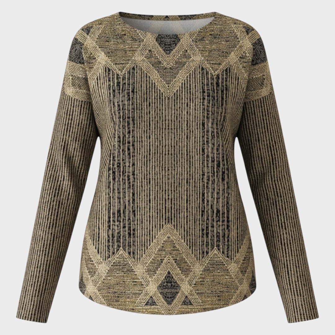 Margarita |  Blusa Vintage con Estampado