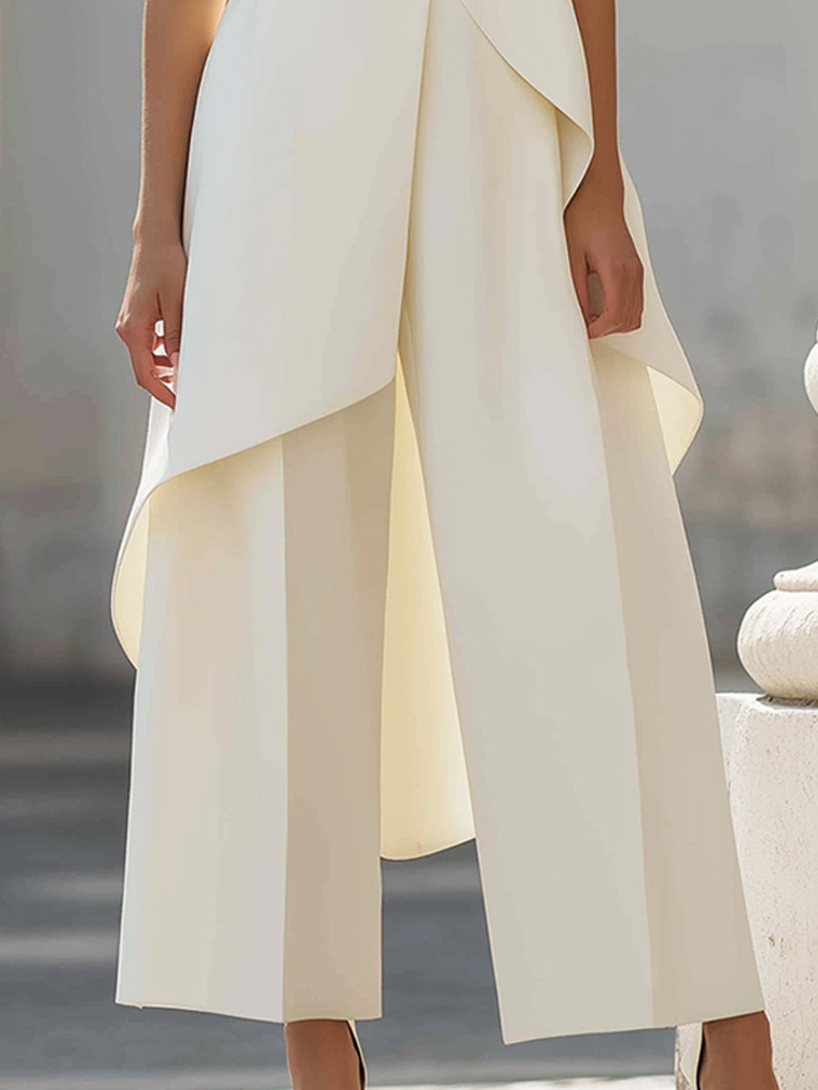 Martina - Mono ancho de corte elegante