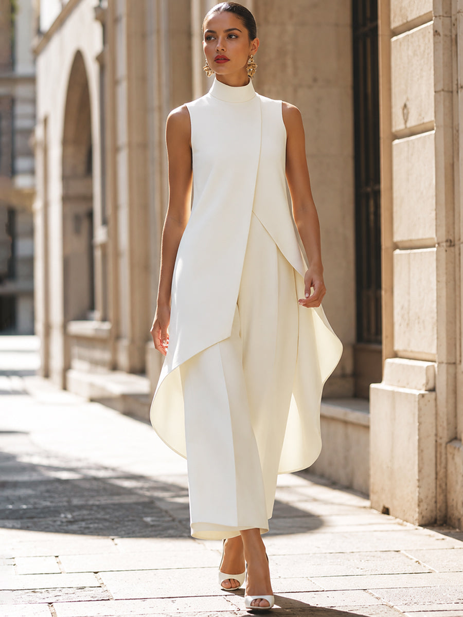 Martina - Mono ancho de corte elegante