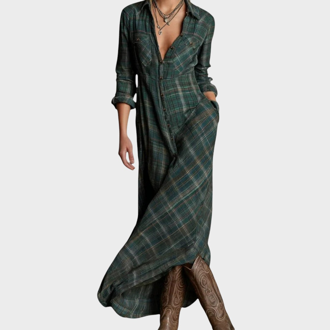 Cécile | Vestido Estilo Camisa
