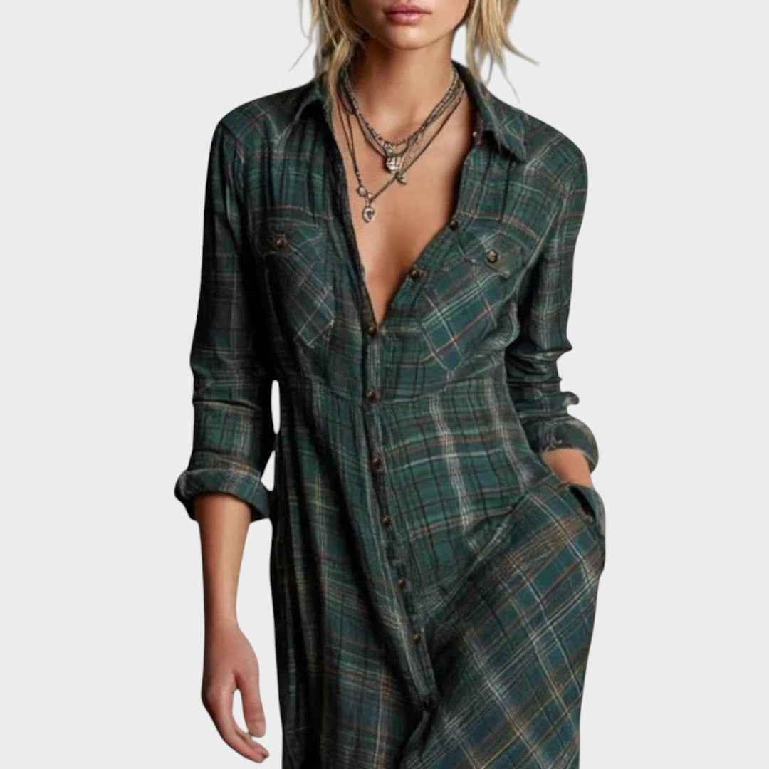 Cécile | Vestido Estilo Camisa