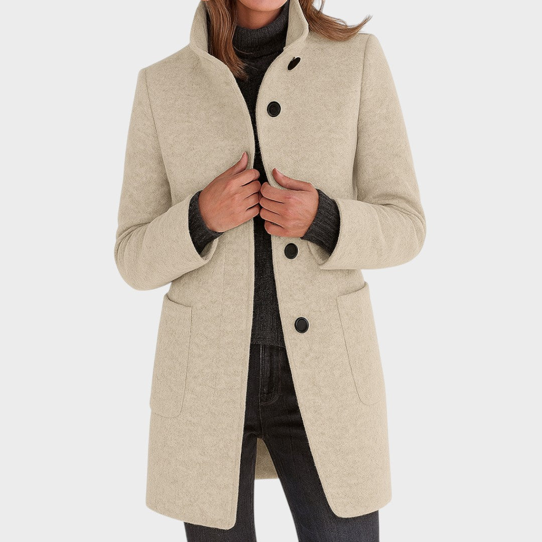 Dalila | Abrigo Elegante con Botones