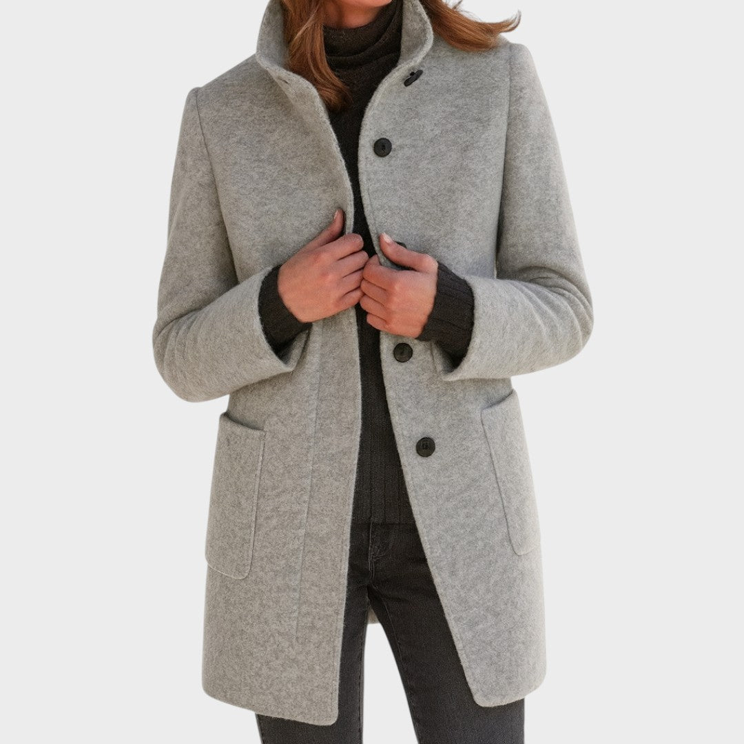 Dalila | Abrigo Elegante con Botones