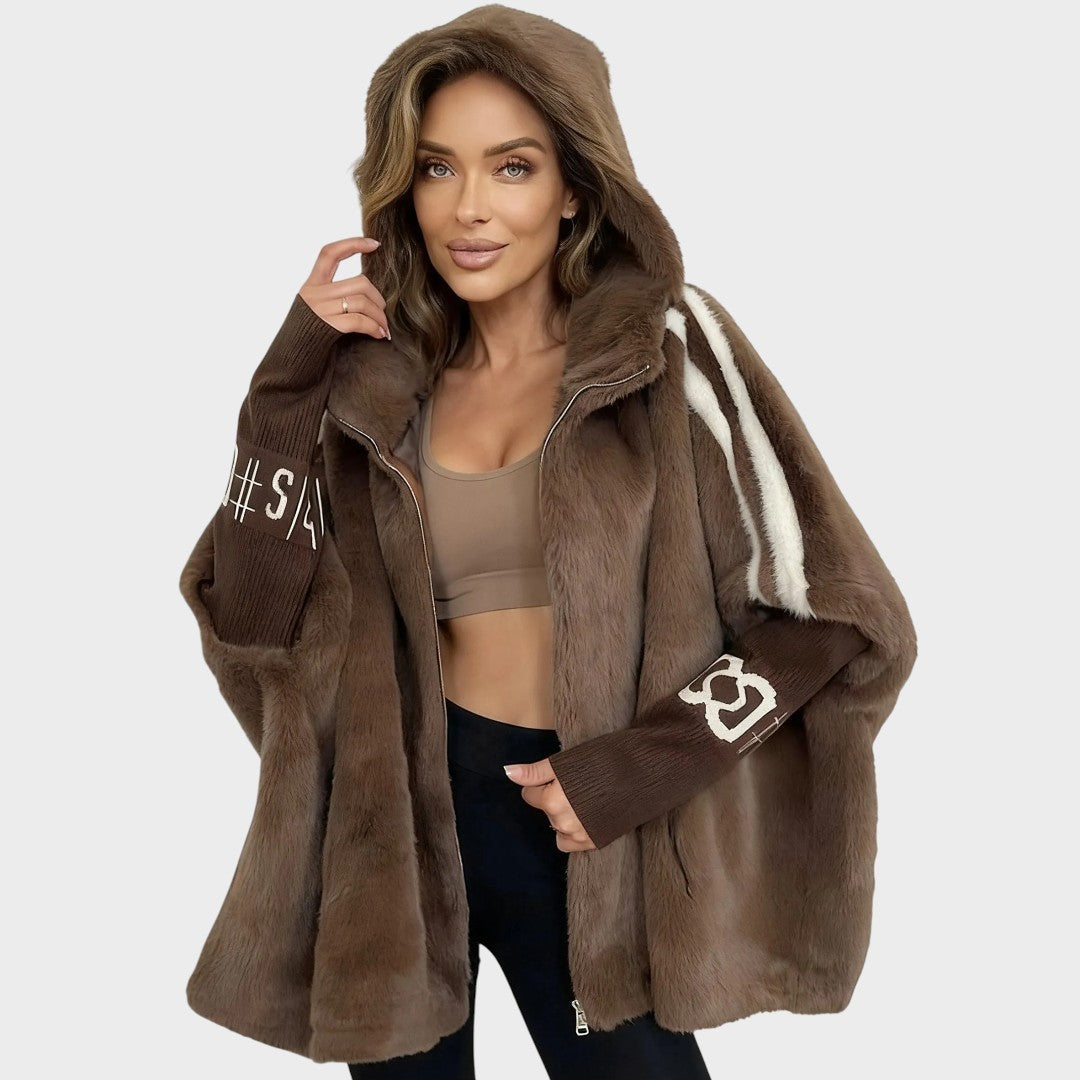 Beatrix |  Abrigo Elegante de Piel