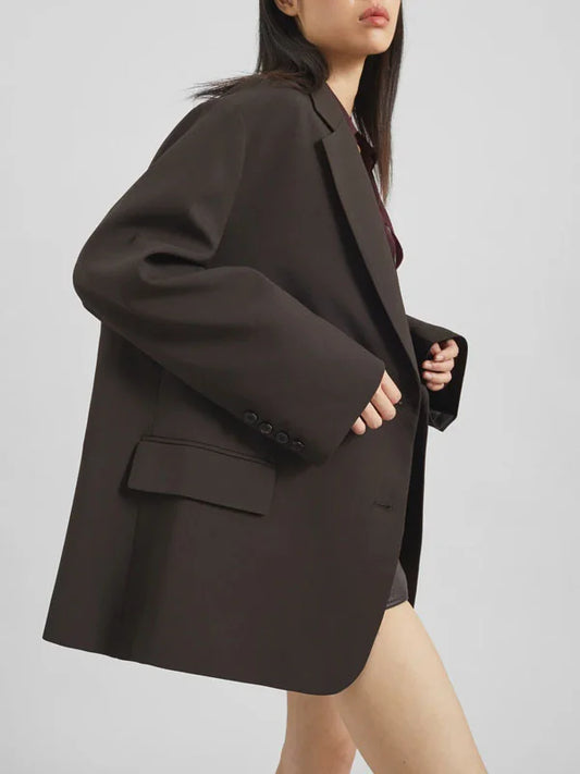 Sofía | Blazer oversize cruzado «Power of Earth»