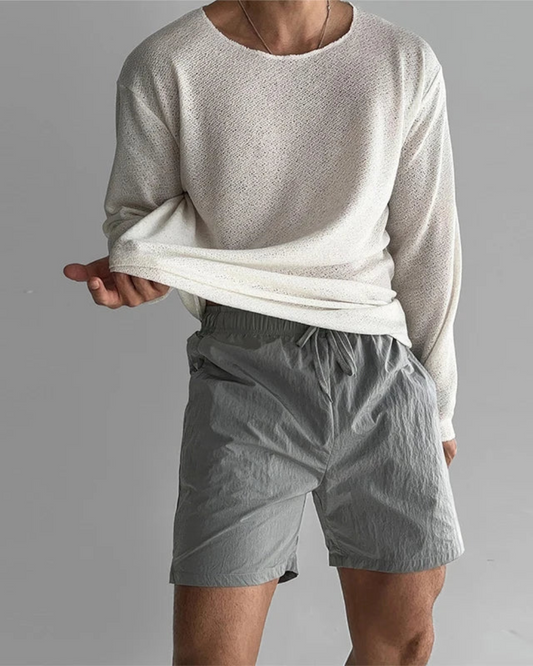Camiseta de punto informal