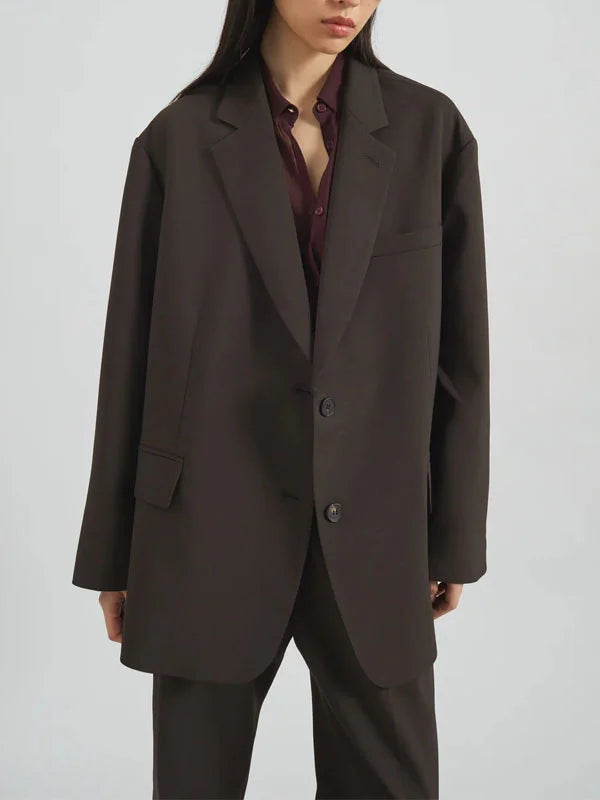 Sofía | Blazer oversize cruzado «Power of Earth»