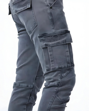 Marino Pantalones elásticos cargo