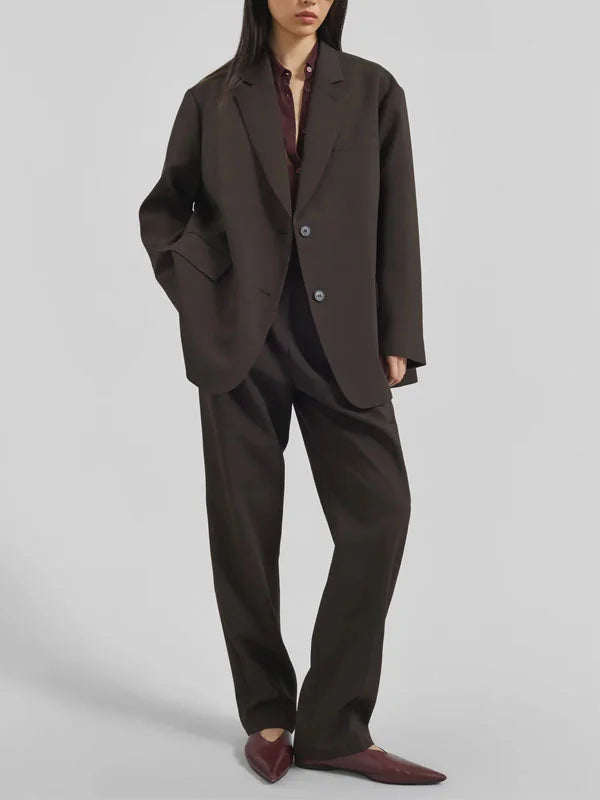 Sofía | Blazer oversize cruzado «Power of Earth»