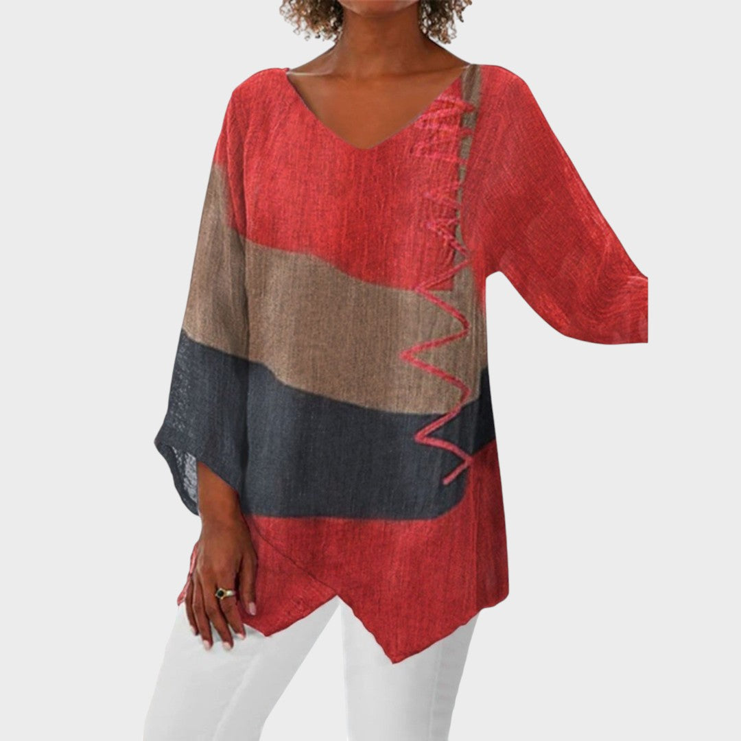 Thea | Blusa Cuello en V
