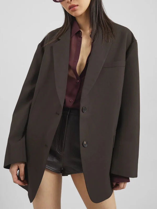 Sofía | Blazer oversize cruzado «Power of Earth»