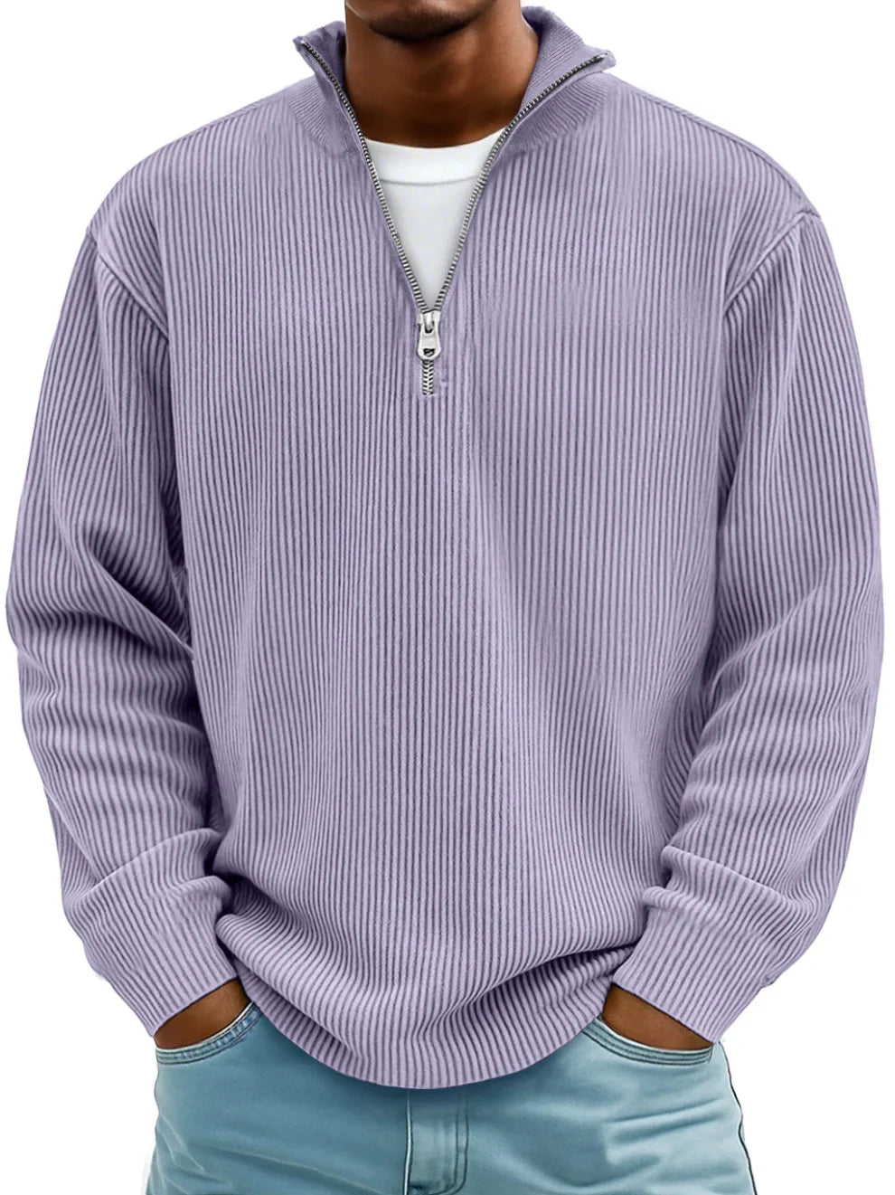 Hugo | Moderno Jersey con Cremallera