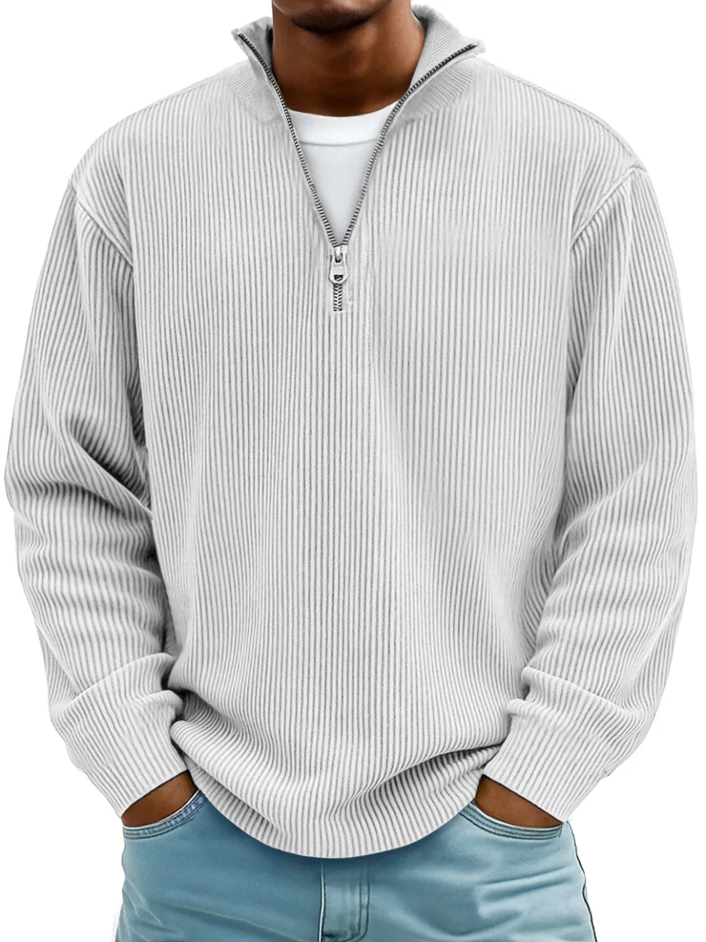 Hugo | Moderno Jersey con Cremallera
