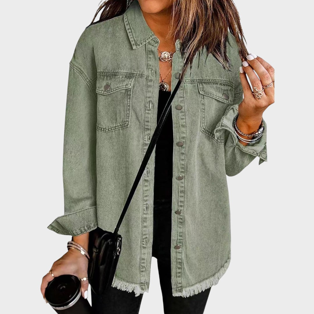 Ofelia | Camisa Estilo Chaqueta Vaquera