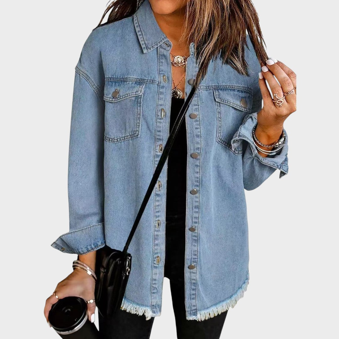Ofelia | Camisa Estilo Chaqueta Vaquera