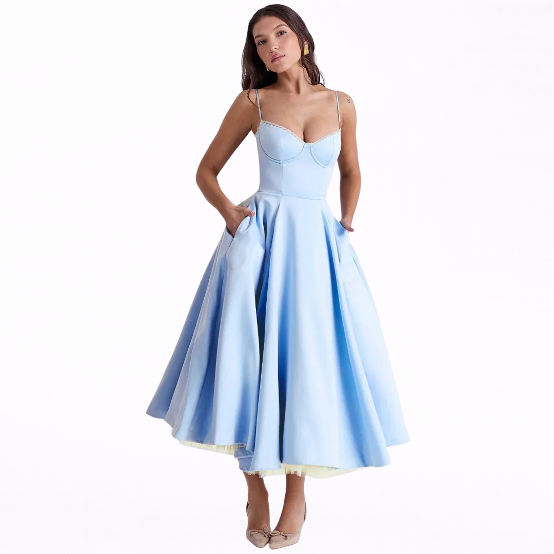 Ariel | Vestido midi de lujo
