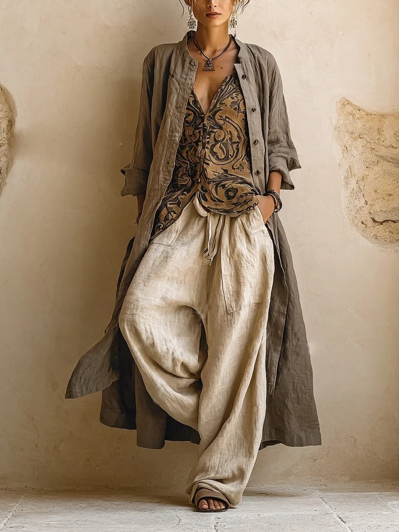 Julia | Conjunto Bohemio Fluido en Capas