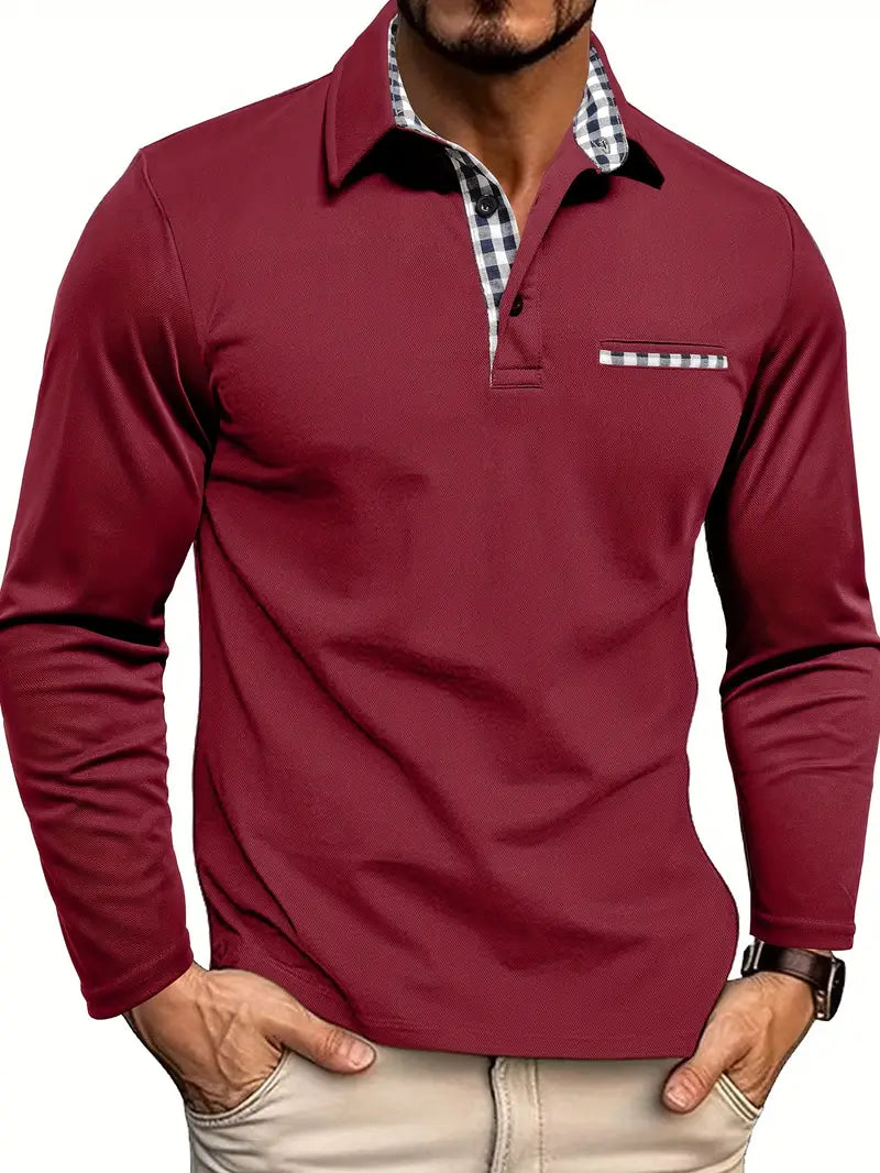 Polo de manga larga