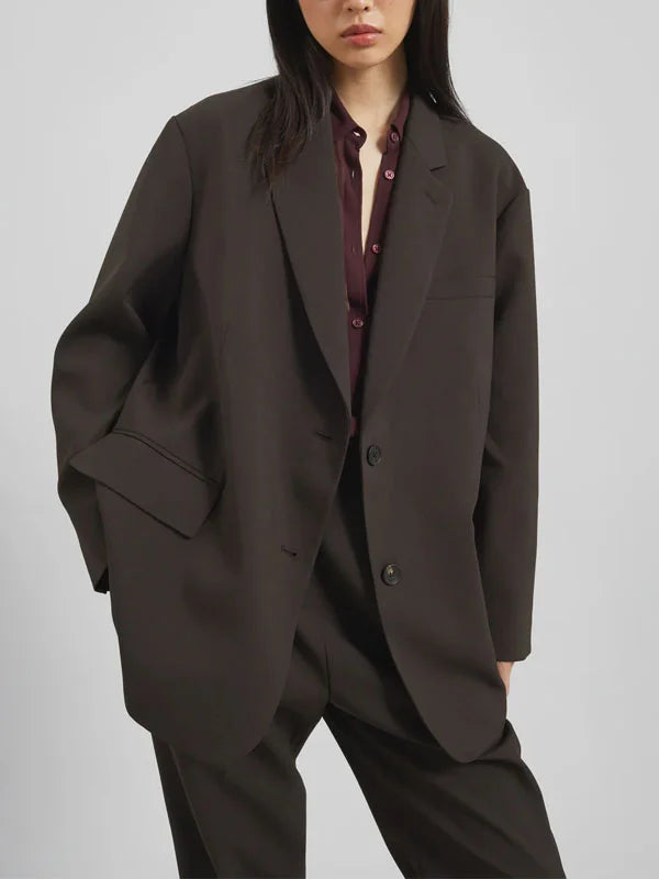 Sofía | Blazer oversize cruzado «Power of Earth»
