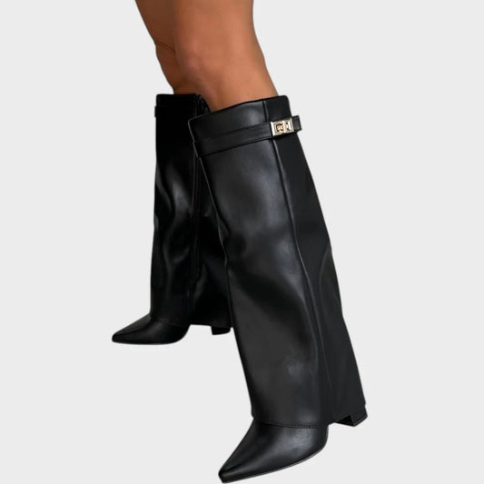 Candela | Botas de Caña Alta de Cuero